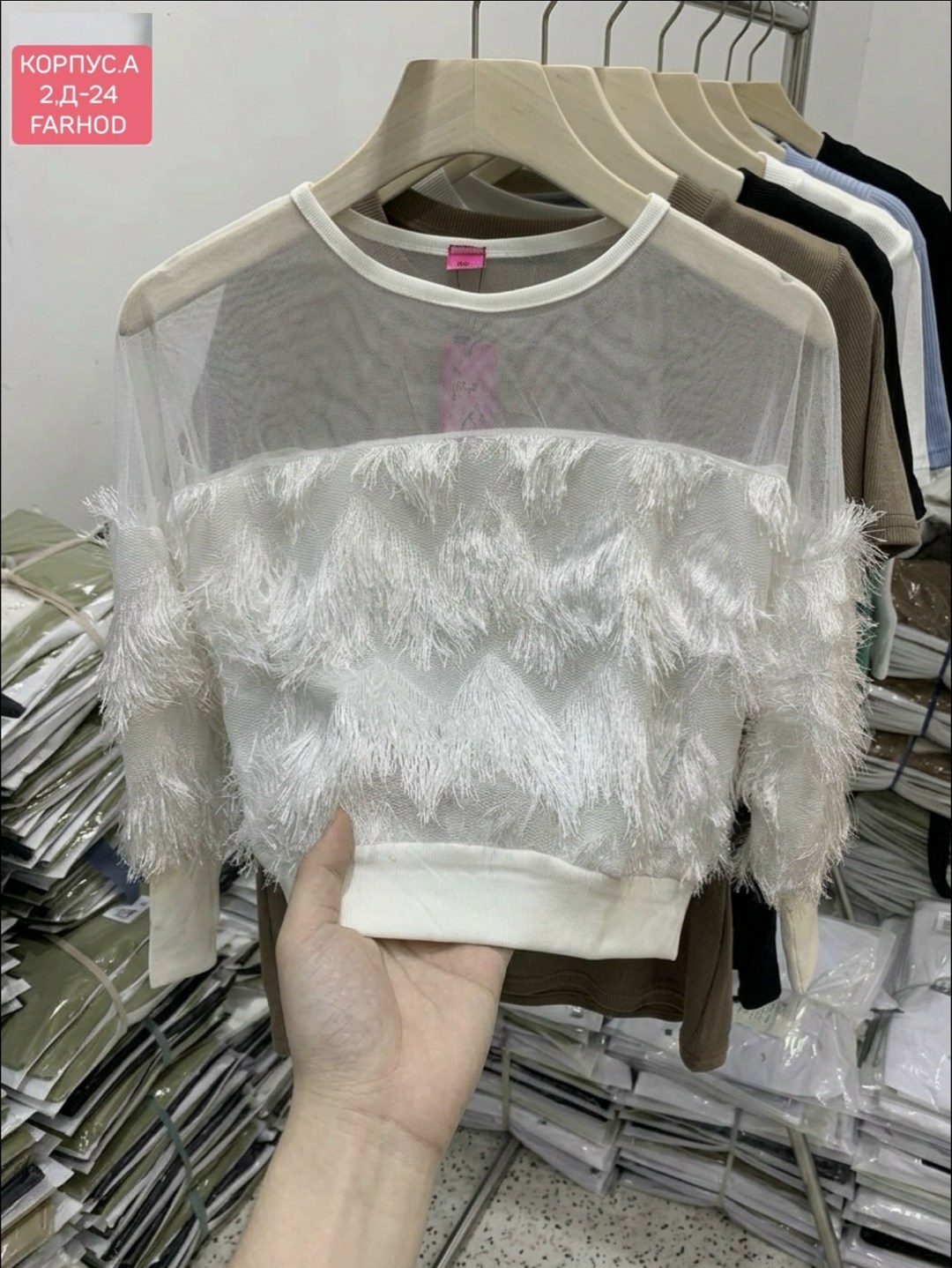 модные свитера,женская кофта,кофта с перьями,женский пуловер с длинным рукавом, однотонный трикотажный свитер с круглым вырезом и блестками и бахромой,джемпер с бахромой