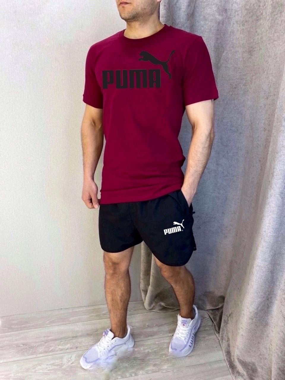костюм шорты и футболка мужская пума,костюм спортивный мужской,футболка мужская puma,костюм спортивный puma,мужские puma