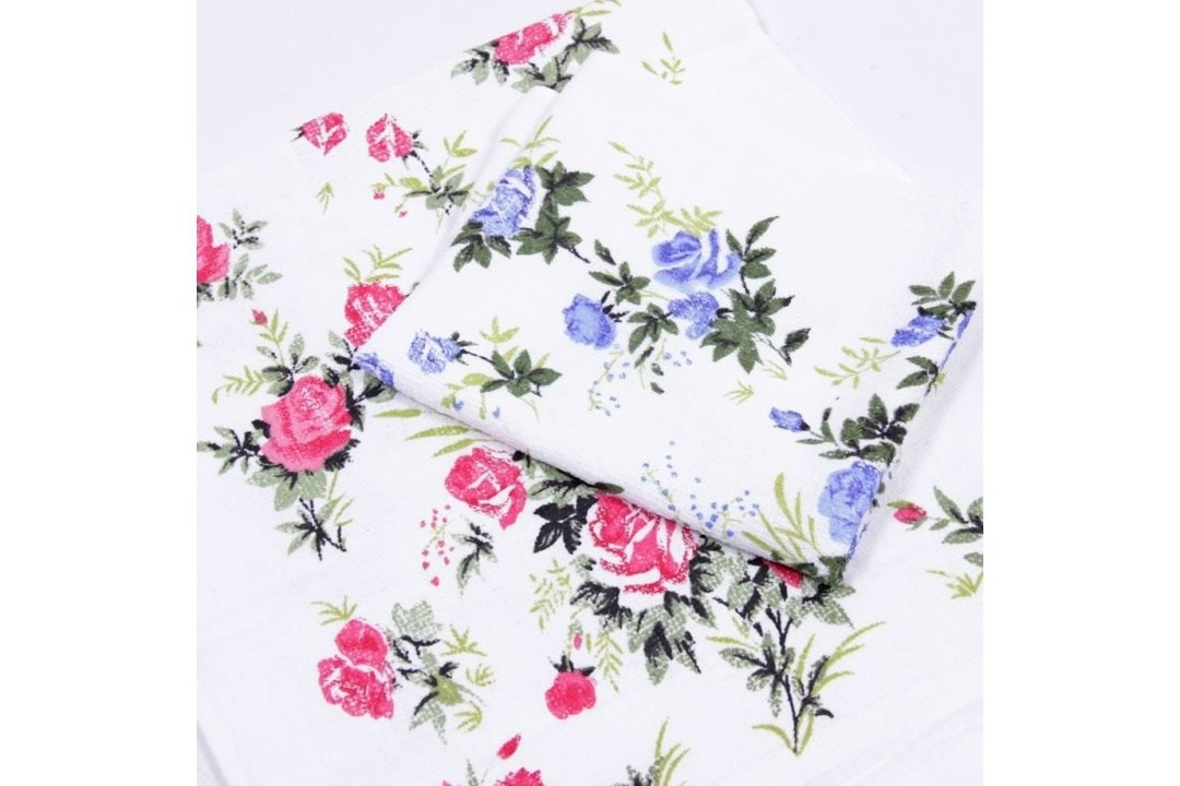 полотенца кухонное,полотенца для кухни,китайские полотенца,махровое полотенце,полотенце цветы