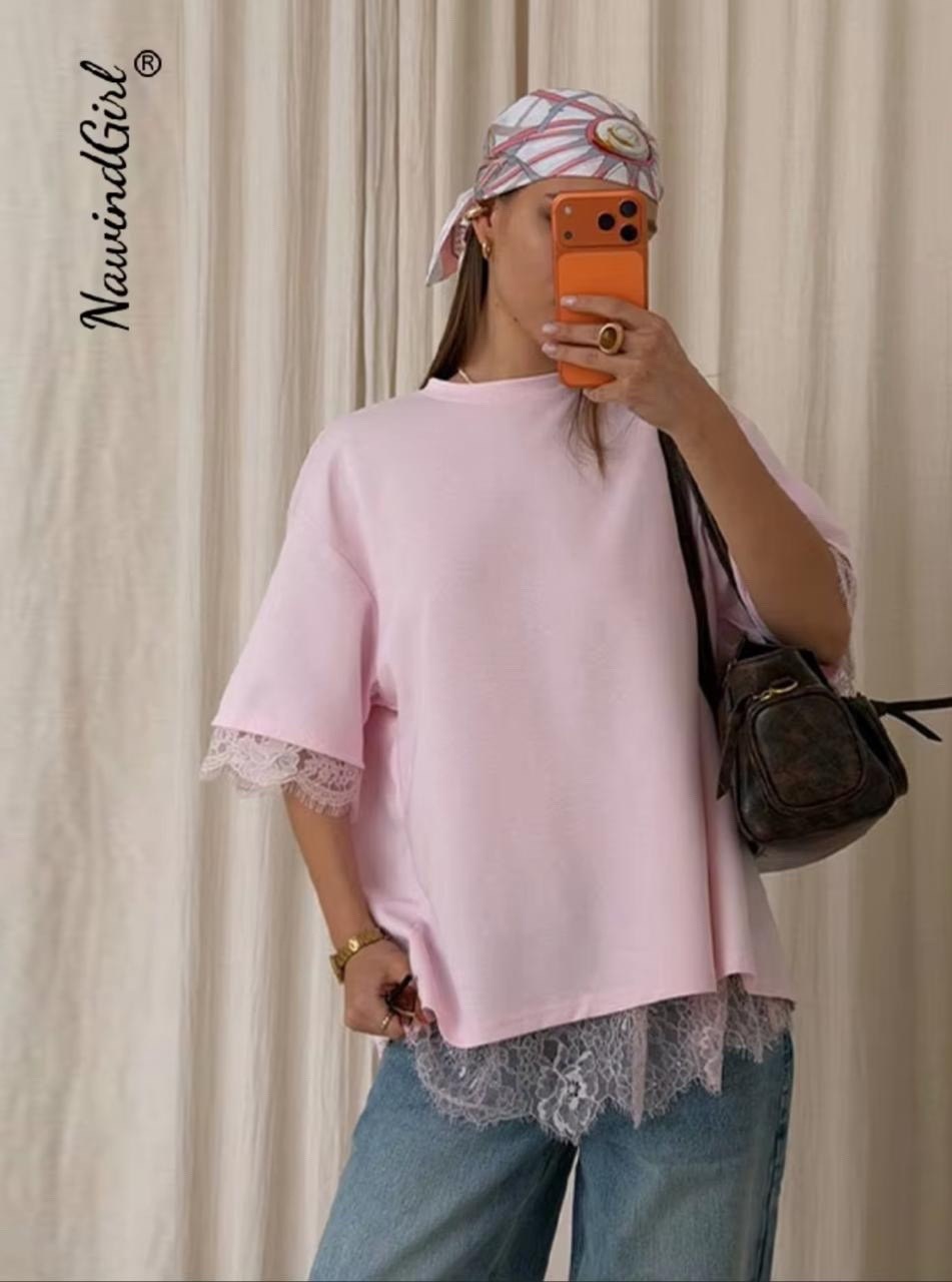 футболка с кружевами,блузка кружевная,кружевная футболка,блузка с кружевными вставками,кружевная рубашка