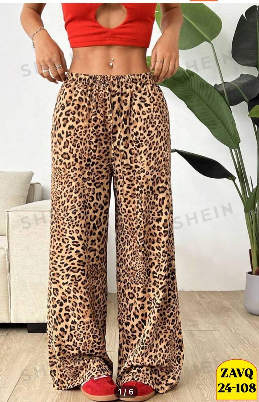 широкие брюки,брюки модные,леопардовые брюки,брюки летние палаццо,женские широкие брюки