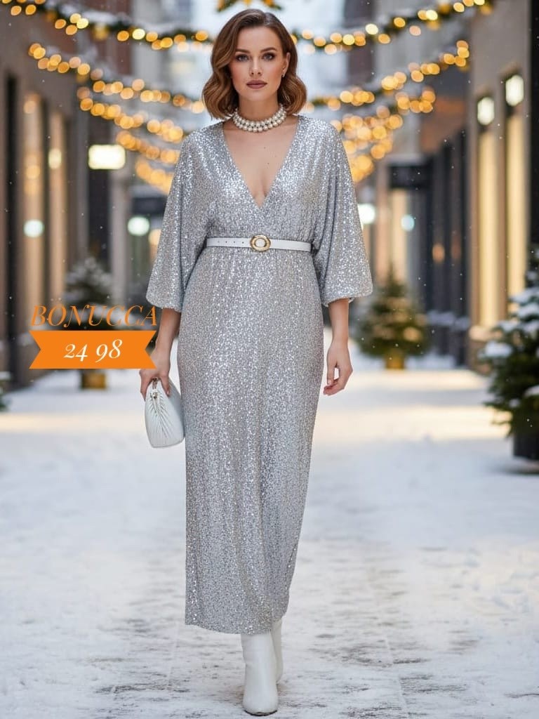 нарядное платье,вечернее платье с пайетками invite 4087 серый размер 50-58,платье,вечернее платье,платье на запах вечернее нарядное с пайетками на новый год eva davidova