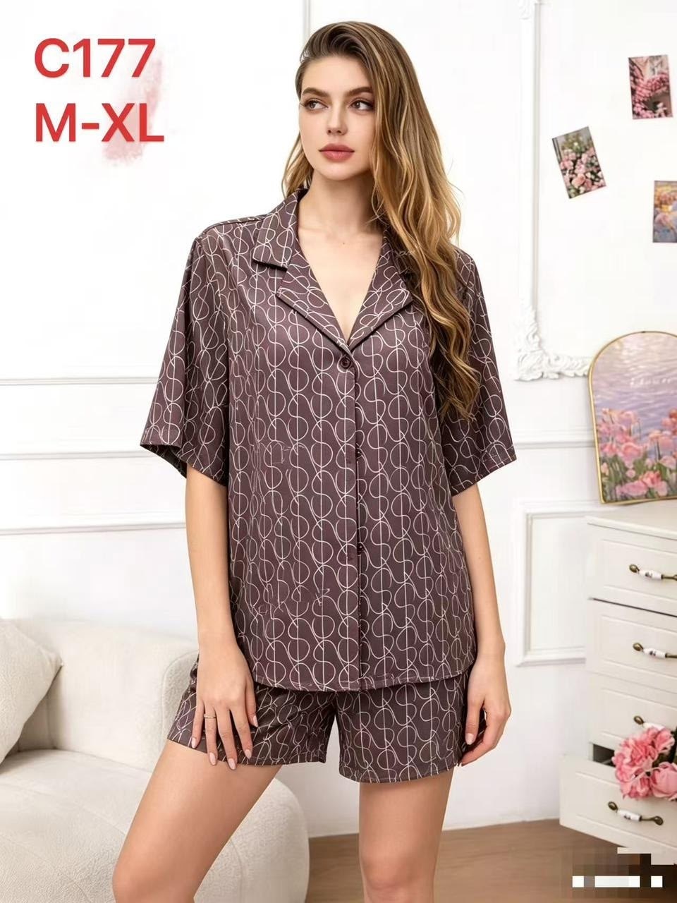 атласная пижама женская с шортами,пижама женская,пижамы для женщин,женская шелковая пижама,пижама короткий рукав