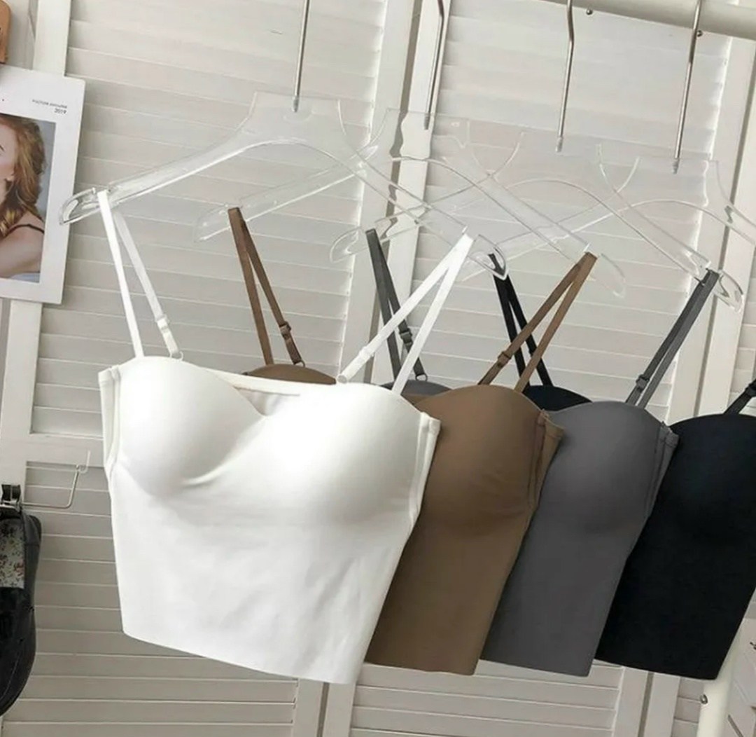 бюстье,itoolin ледяной шелк женские майки-спагетти с бюстгальтером,топ женский на бретельках с чашками,топ с чашками женский на бретелях,топ с чашечками