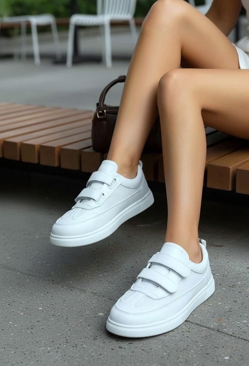 ,кроссовки женские на липучке,кроссовки на липучках,белые кроссовки на липучках,женские кроссовки
