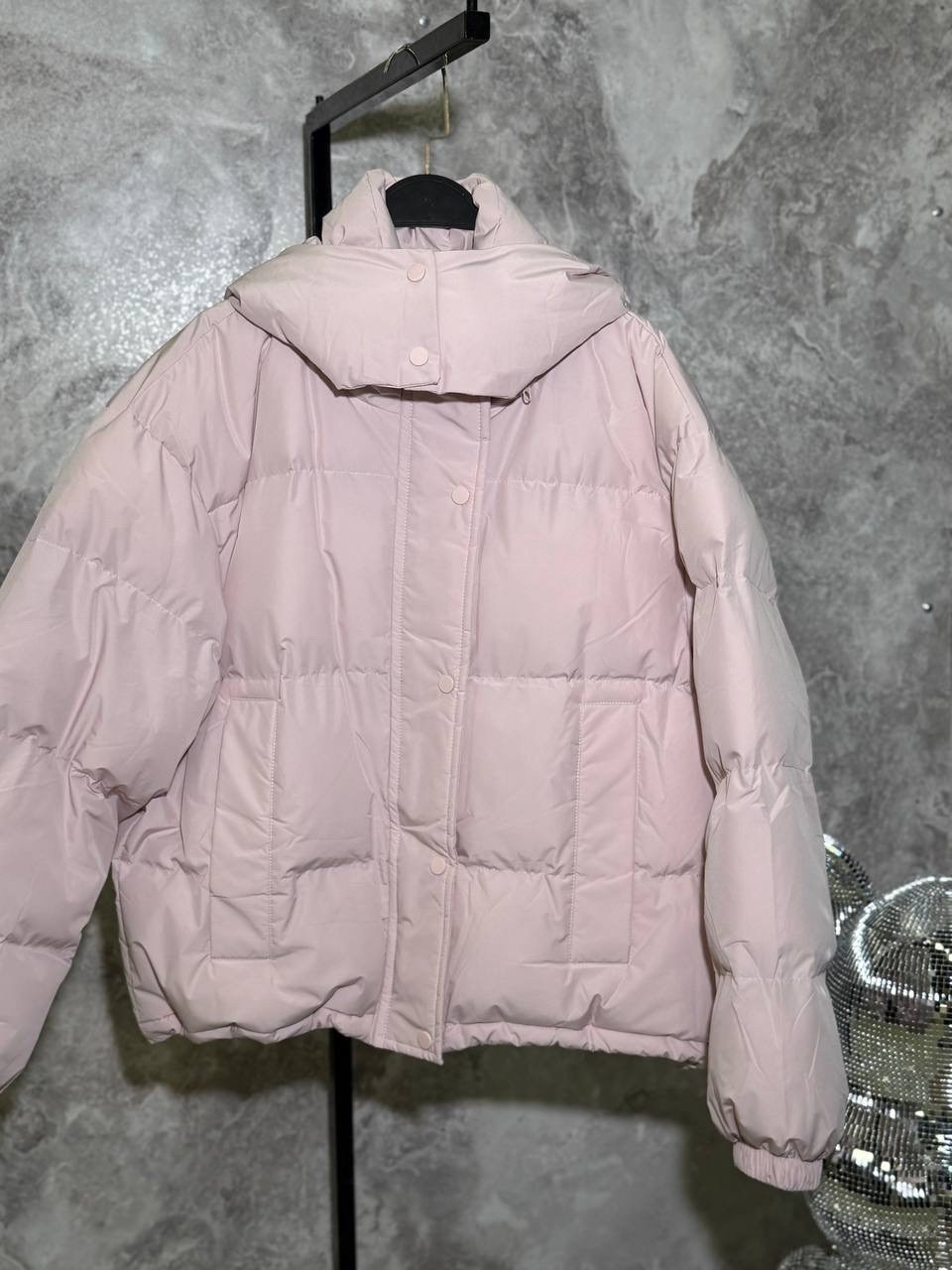 куртка оверсайз,куртка модная,куртка пуховик,женский короткий пуховик,короткий пуховик