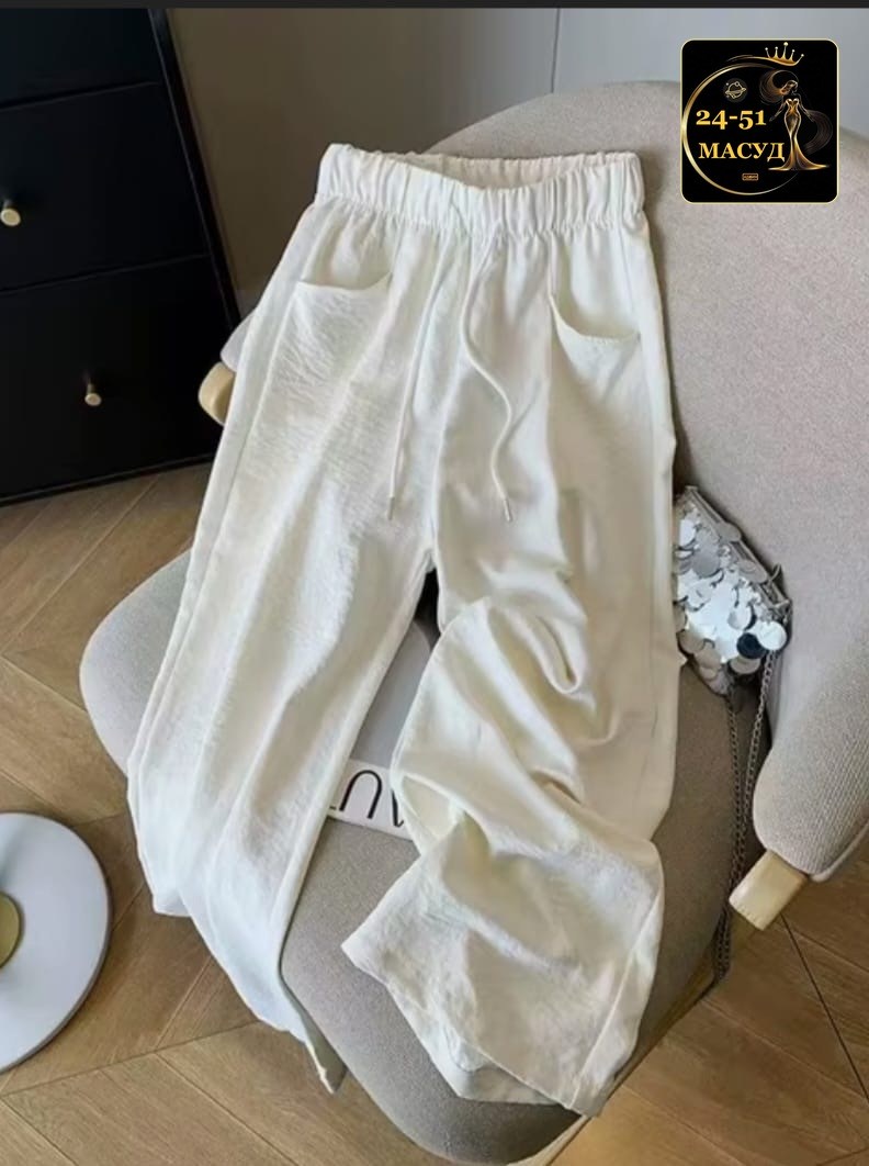 хлопковые брюки,льняные брюки,повседневные брюки,льняные штаны,брюки женские белые