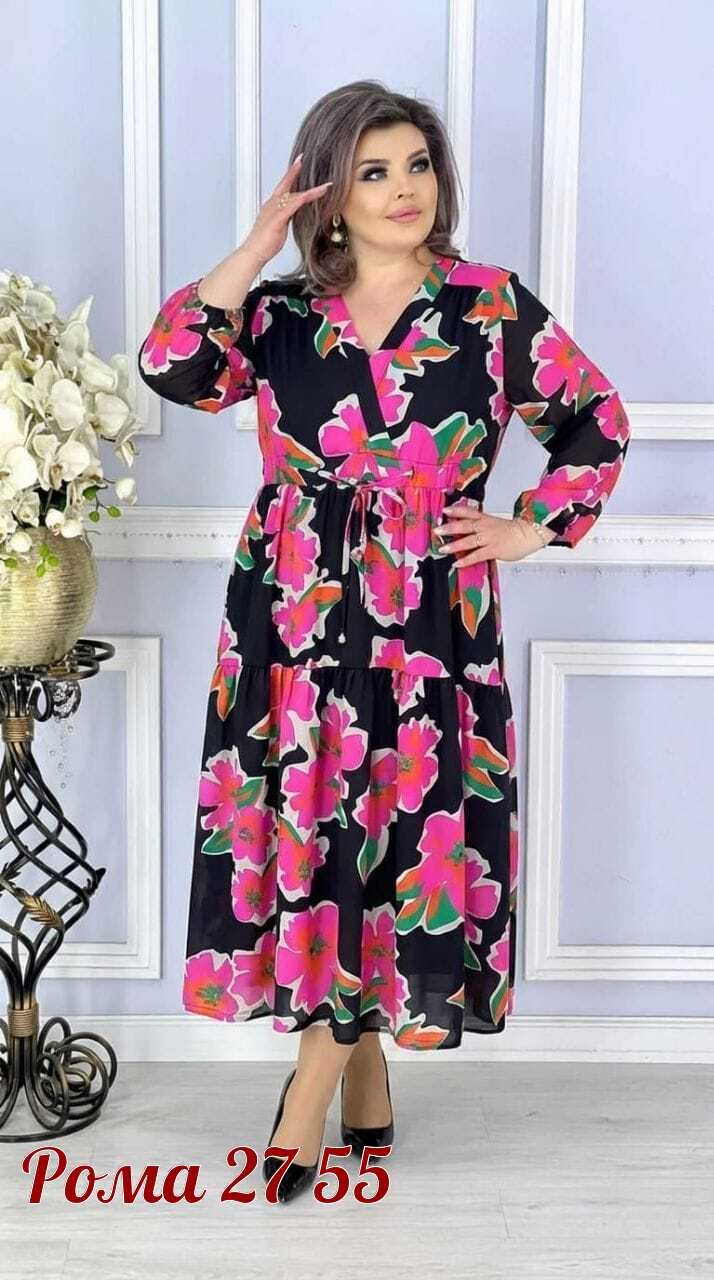 платья женские больших размеров,повседневное платье больших размеров,нарядное платье,платье шифоновое,платья большие размеры
