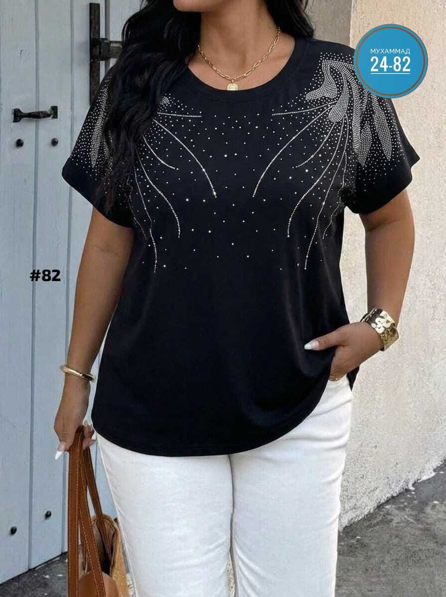 футболки женская,женская кофта,блузка кофточка,блузка женская,футболки большие размеры со стразами