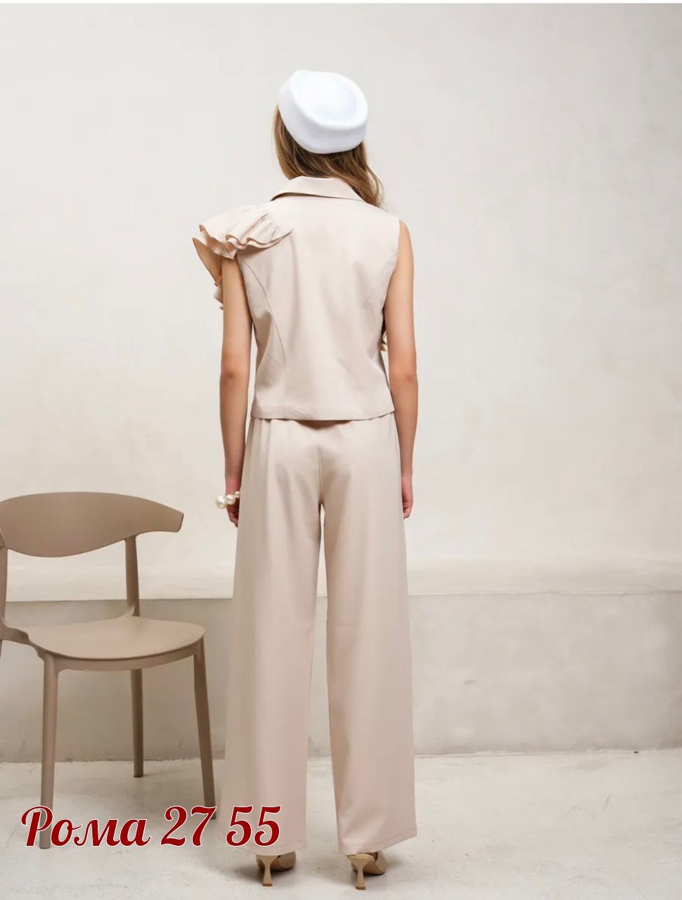 костюм атласный женский брючный классический,брючный костюм,костюм женский брючный жатка,нарядный брючный костюм,бежевый брючный костюм