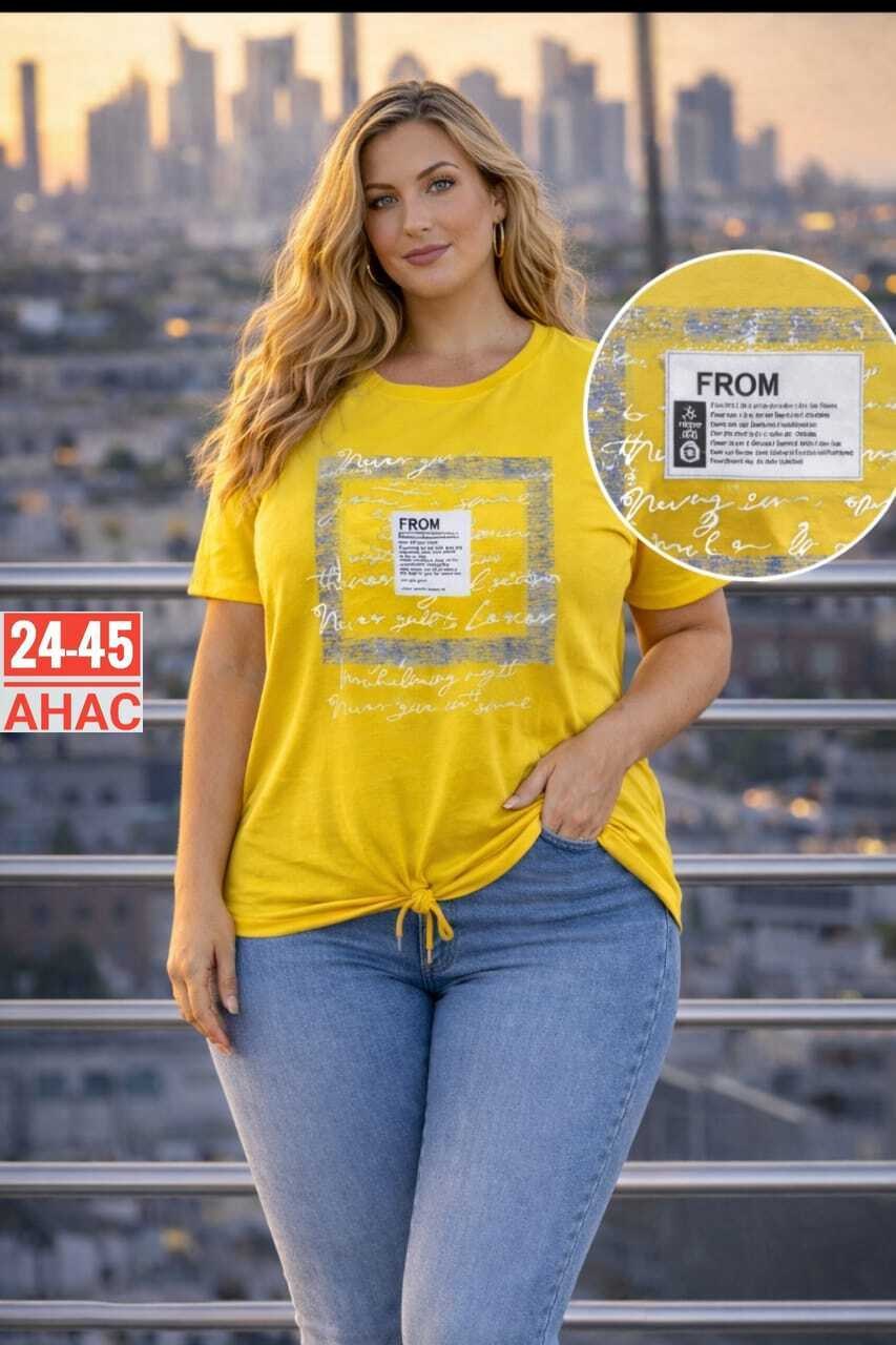 футболки женские больших размеров,футболки женская,футболка женская желтая,одежда для полных,футболки для женщин