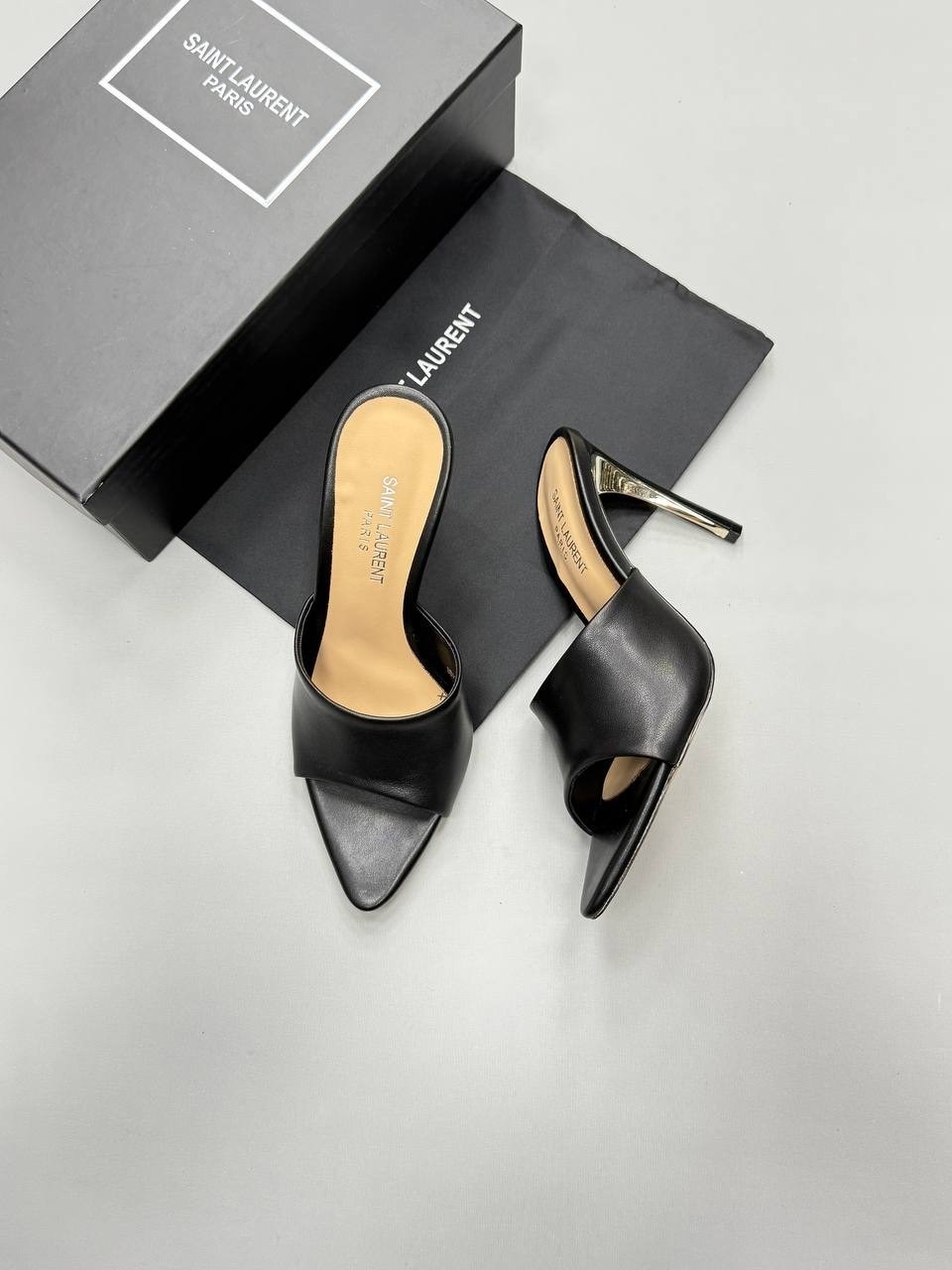 ,мюли женские,босоножки на каблуках,женская ,кожаные мюли