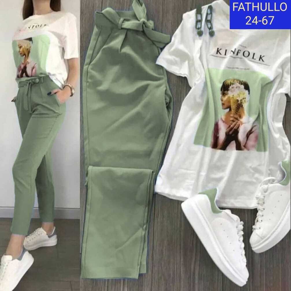 костюм двойка женская,женский костюм двойка футболка/штаны nobilitas голубой (l размер),костюм летний женский,костюм двойка женский ,костюм двойка