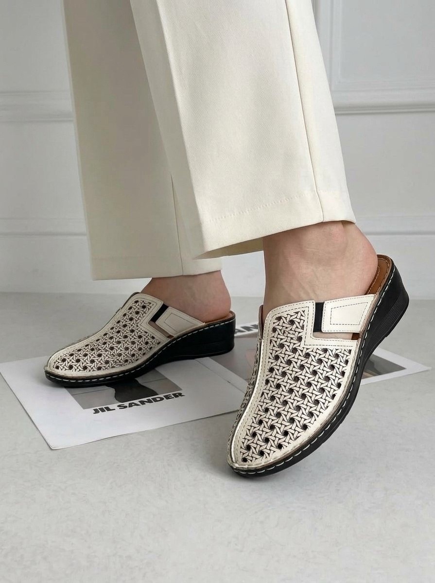 ,сабо женские летние,сабо с перфорацией,сабо,сабо летнее