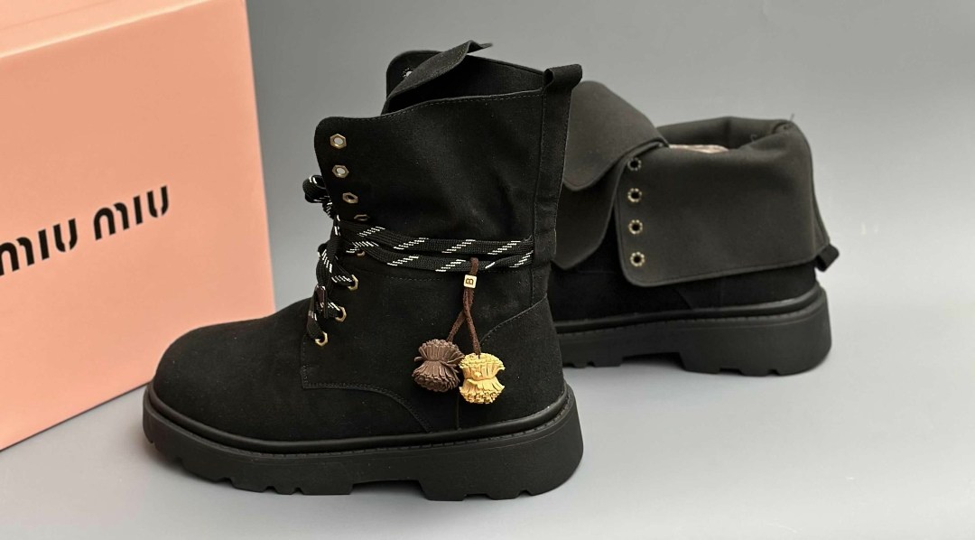 ,женские ботинки,ботинки miu miu,ботинки, женская