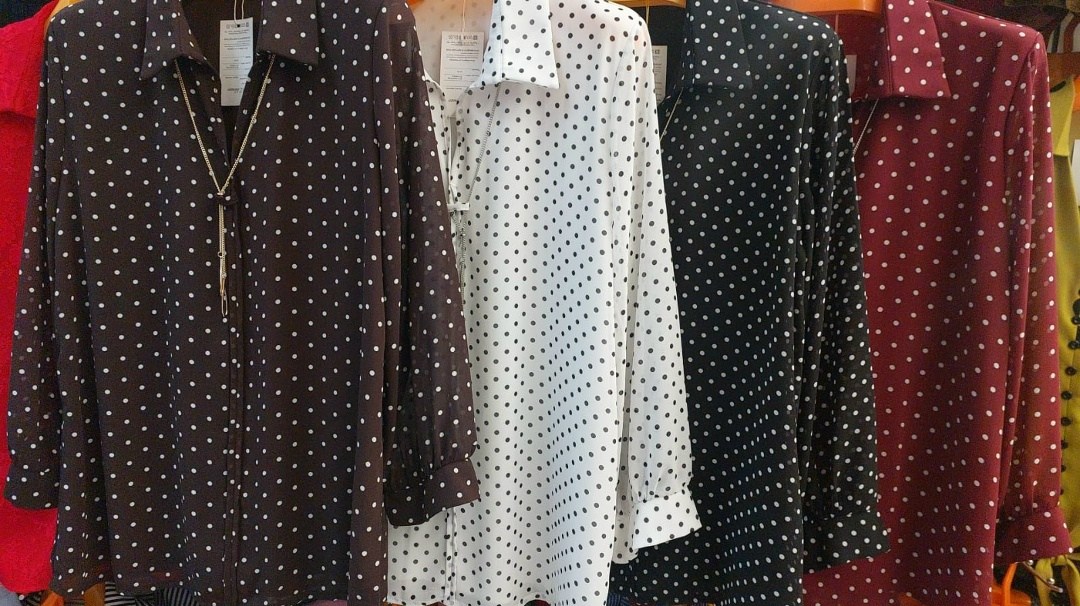 рубашка в горошек,блузка женская,женская блуза,блузка в горох,блузка в горошек