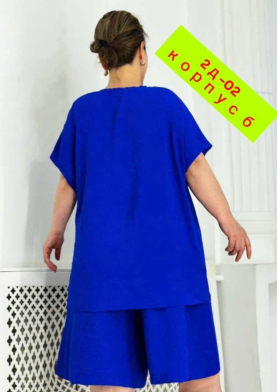 летний костюм с шортами больших размеров,женские летние костюмы,летний костюм свободного кроя,повседневный костюм,костюм оверсайз большого размера