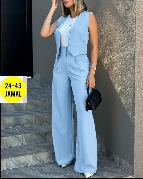 элегантный брючный костюм,женский брючный костюм из двух предметов,брючный костюм,брючный костюм с жилетом,костюм женский брючный