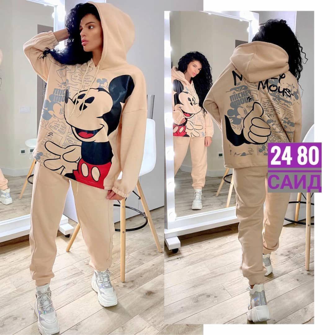 спортивный костюм с микки маусом женский,cпортивный костюм теплый,спортивный костюм микимаус женский,женский спортивный костюм на флисе,костюм на флисе