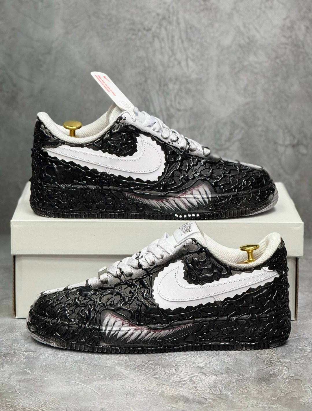 кроссовки найк веном,кроссовки,nike airforce 1 venom customize shoes,кроссовки nike,nike air force 1