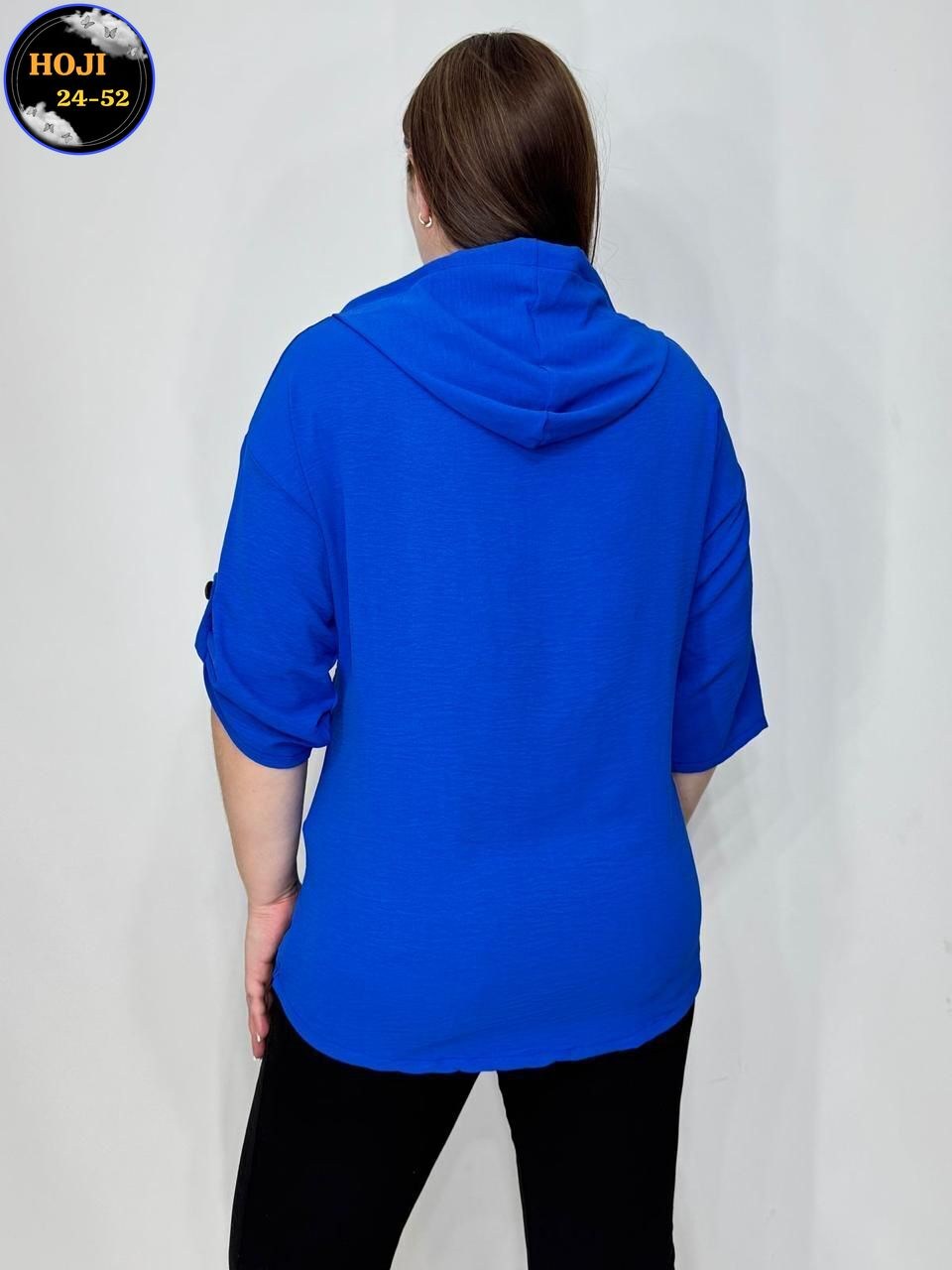 легкая женская блузка,блузка с капюшоном,туника нарядная,женская кофта, оптом