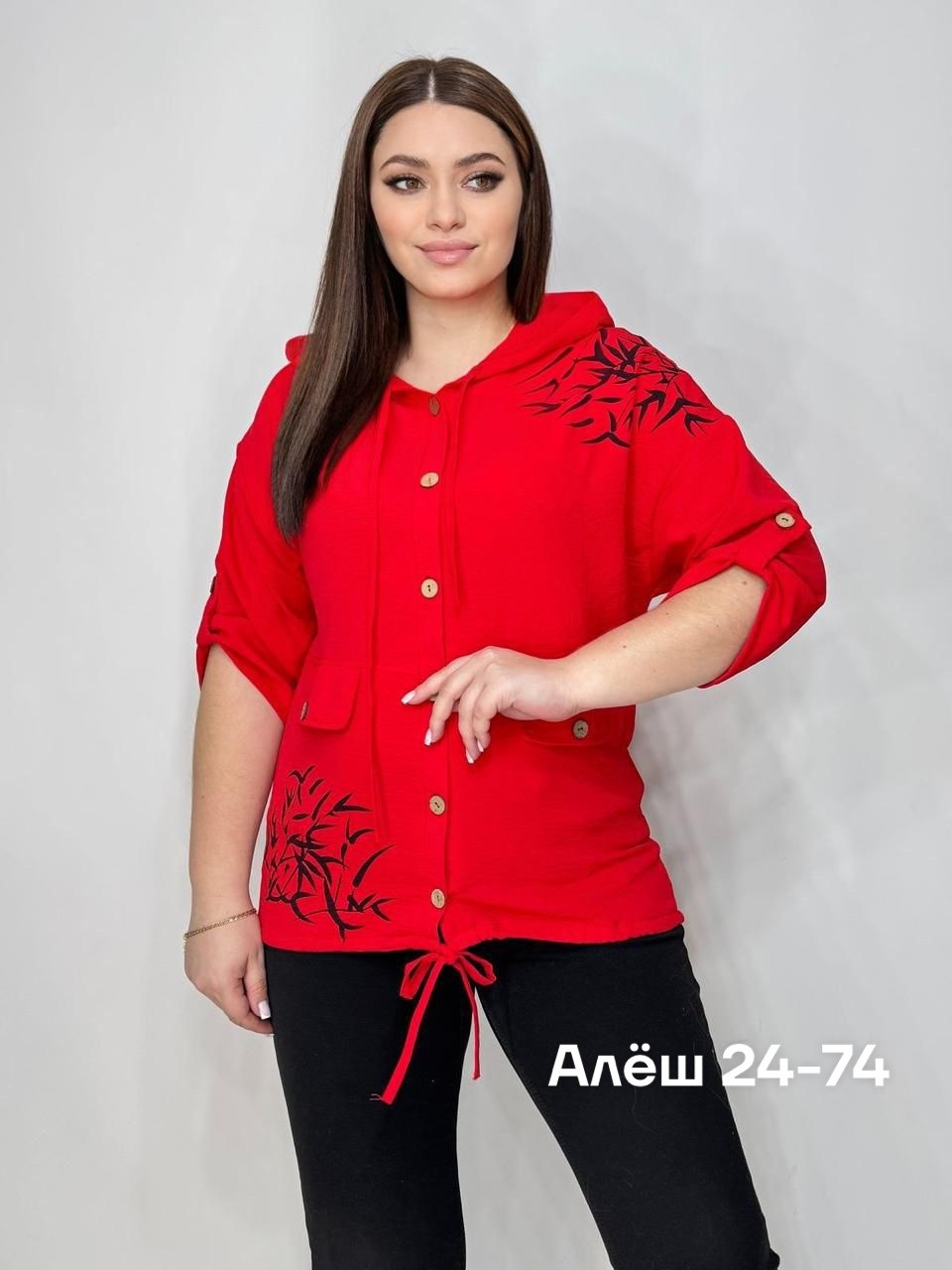 легкая женская блузка,женская рубашка больших размеров,блузка с капюшоном,женская кофта,туника нарядная