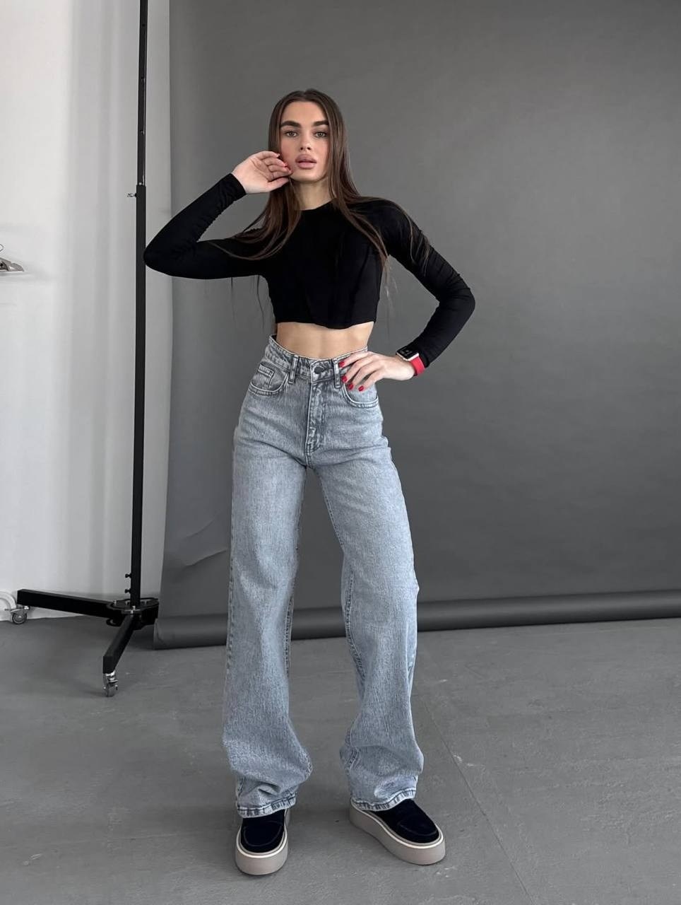 женские джинсы,модные джинсы,джинсы широкие,джинсы женские серые,джинсы палаццо