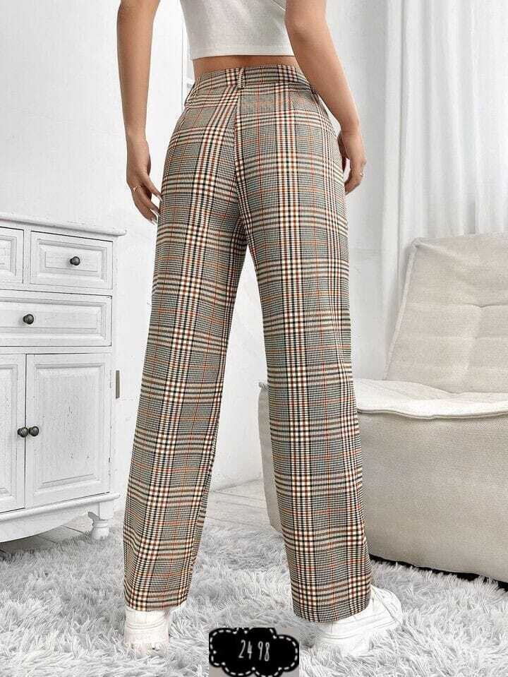 брюки в клетку,брюки в клетку с карманами,теплые брюки в клетку женские,брюки женские в клетку,брюки в клетку прямые