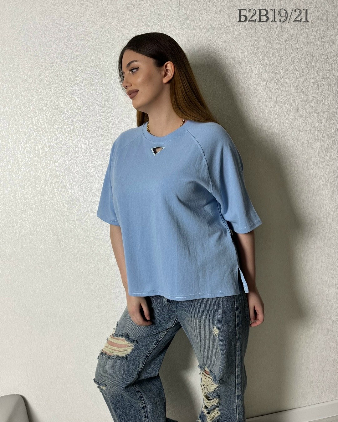 женская футболка,базовая женская футболка,футболки оверсайз женские,голубая футболка оверсайз,футболки модные