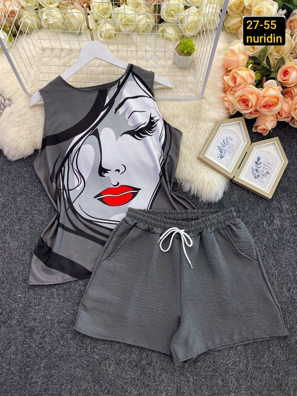 женский костюм с шортами,костюм женский,женские комбинезоны,женские летние комплекты,женские летние костюмы