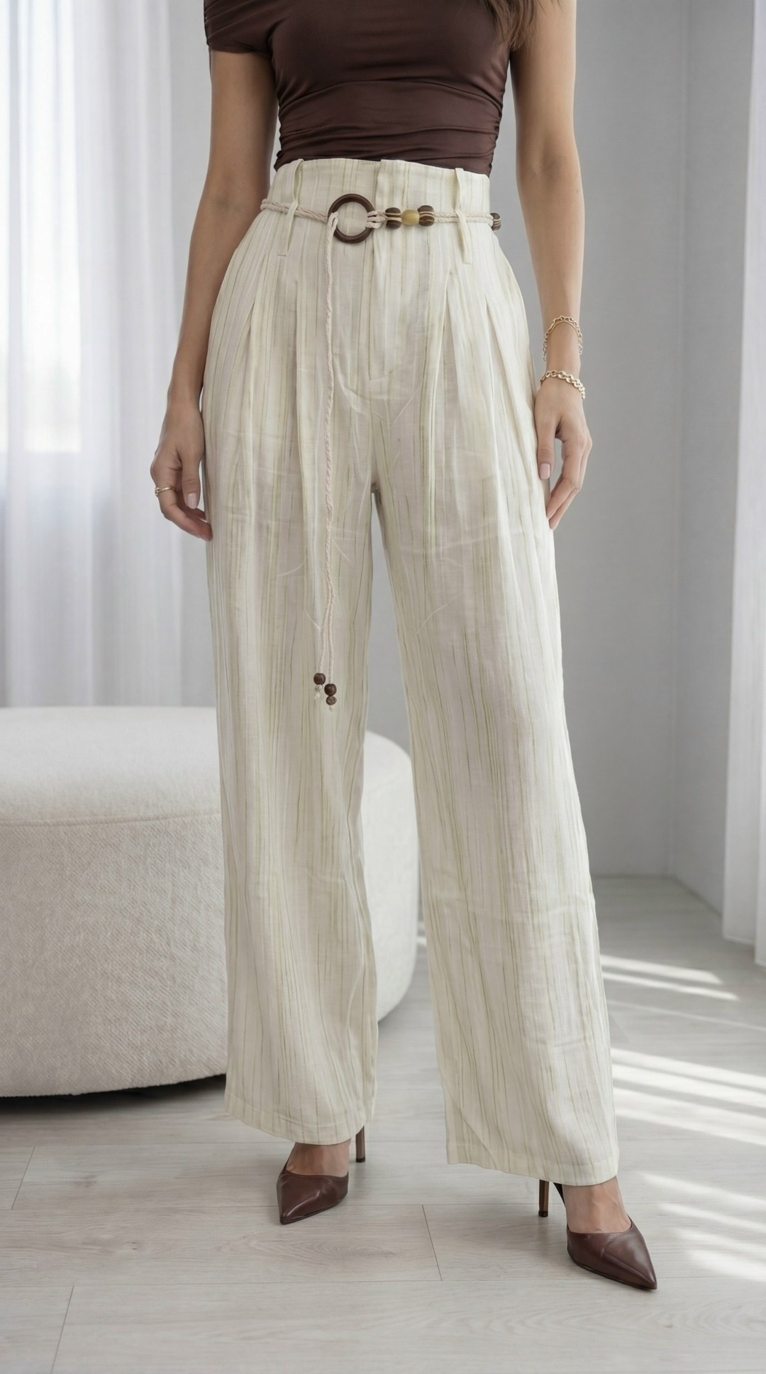 трикотажные брюки палаццо,брюки палаццо,широкие брюки,брюки бежевые,брюки свободные