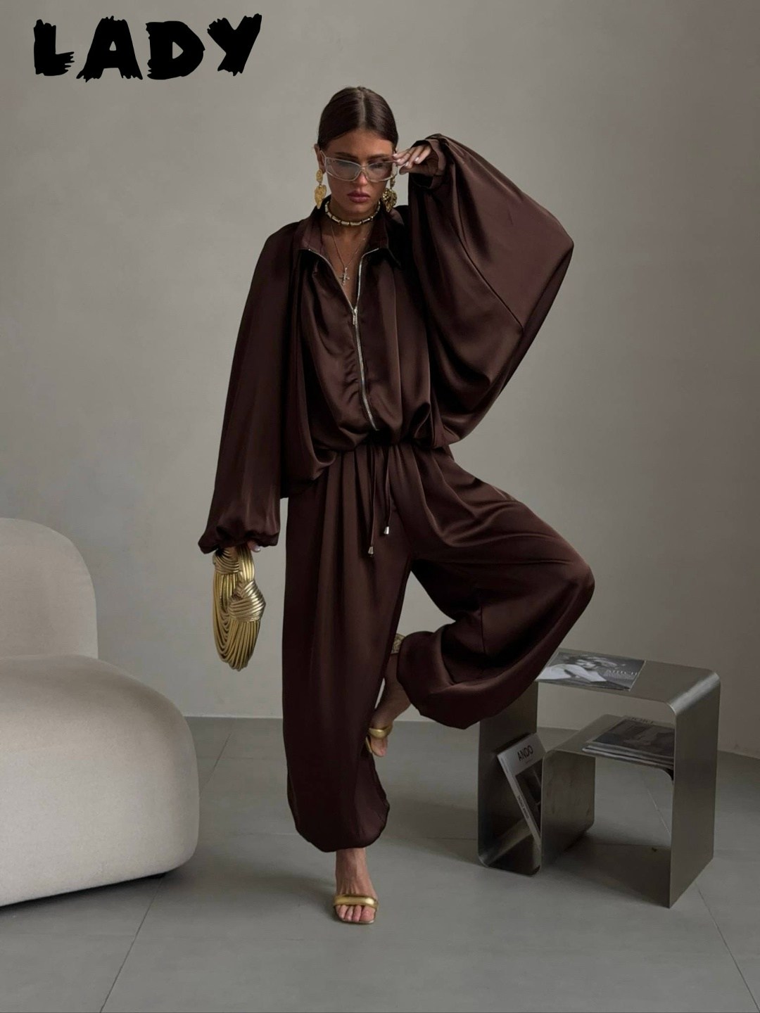 модные костюмы,костюм с брюками,костюм для женщин,атласный костюм,костюм в пижамном стиле