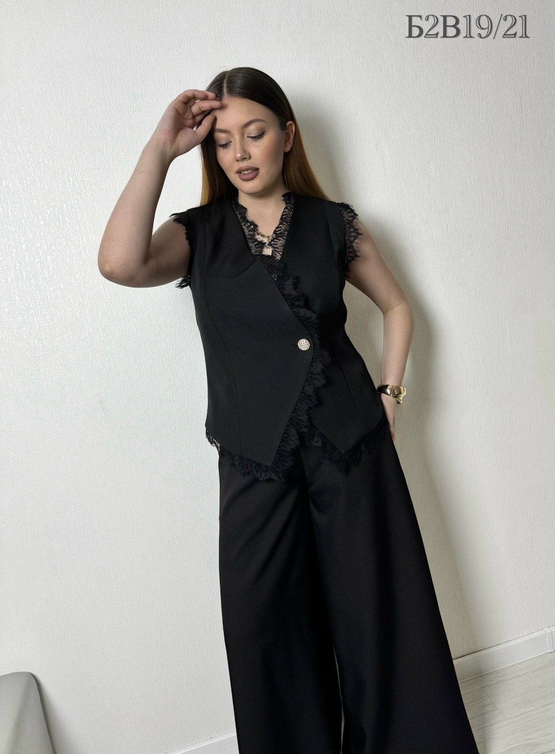 брючный костюм,костюм брючный женский,костюм женский брючный с жилетом,костюм с жилеткой и брюками классический miss diva,костюм жилет и брюки