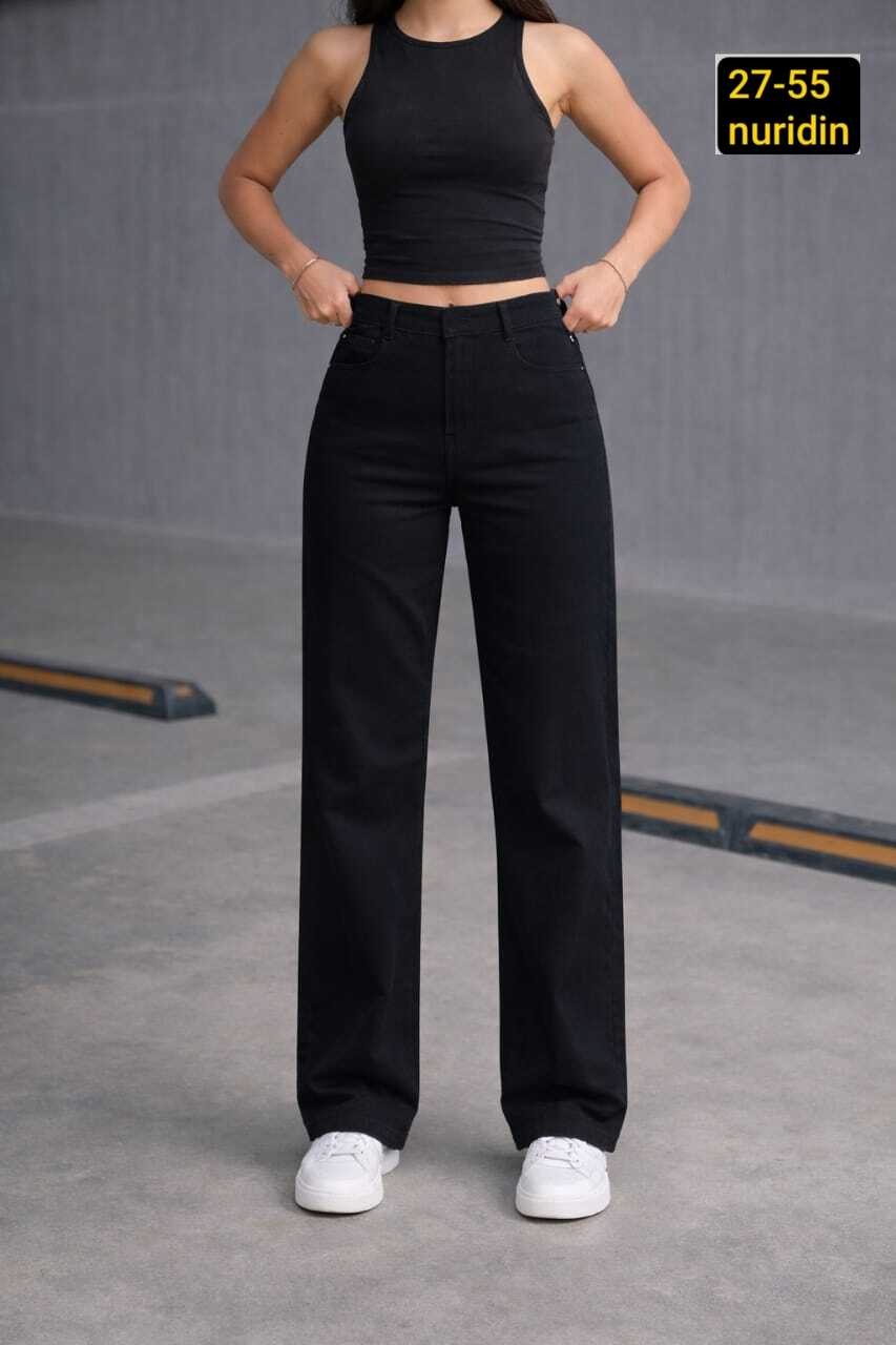 джинсы женские,джинсы женские черные,джинсы женские широкие,джинсы трубы женские с высокой посадкой,джинсы брюки