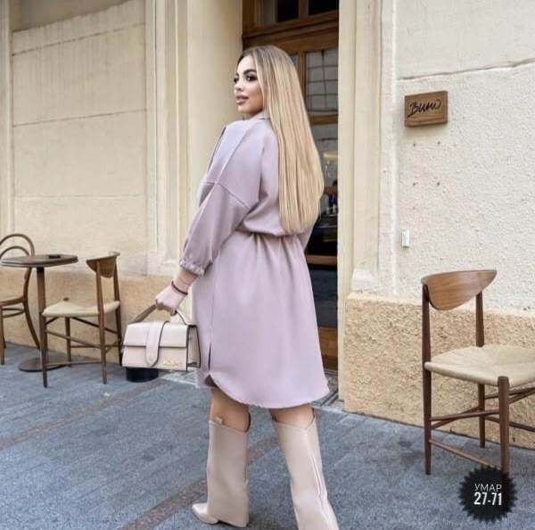 платье пудровое,платье рубашка,женская платье,женское платье рубашка,платье рубашка миди