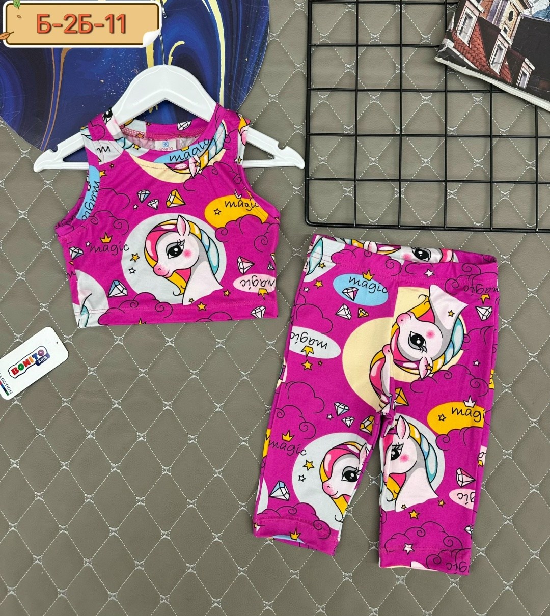 летний костюм из бамбука для девочки happyfox,костюм для девочки,одежда для девочек,костюм ярко,детский летний костюм для девочек