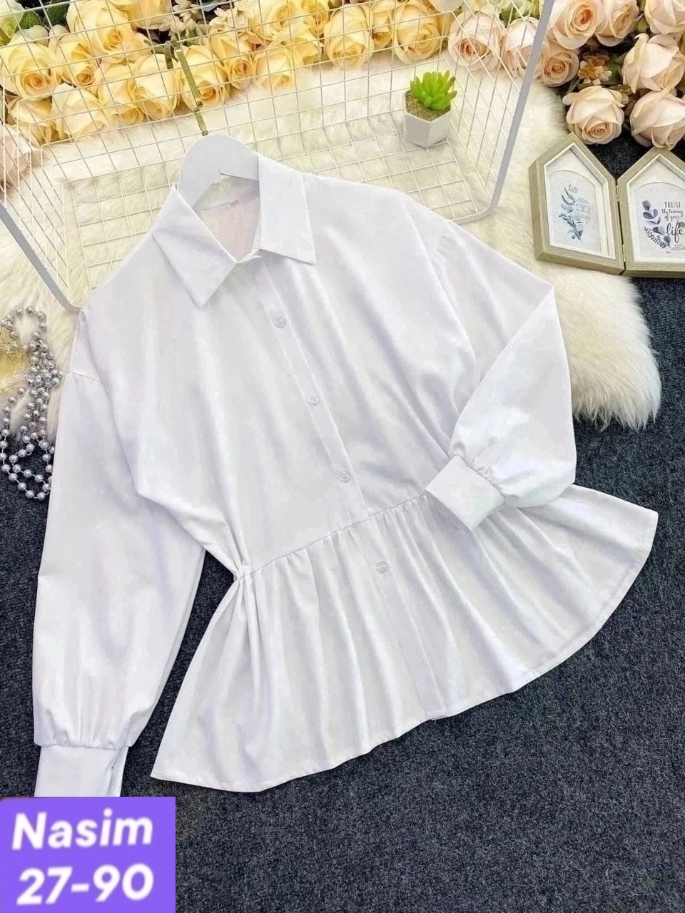 рубашка белая,белая рубашка yas,рубашка белая sayyesbaby,женская рубашка свободного кроя,блузка с оборками