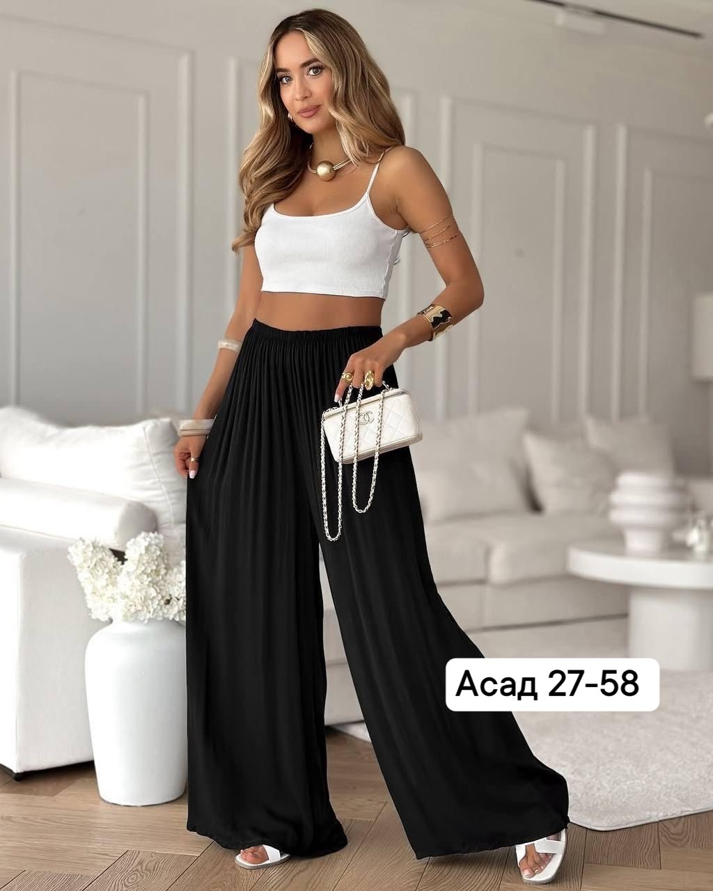 костюм женский,,шифоновые брюки,брюки палаццо