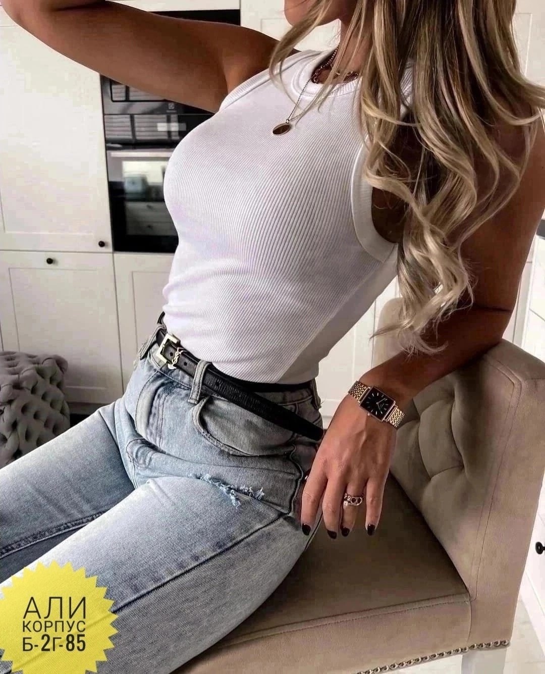 трикотажный топ,юбка джинсовая,женские топы,юбка джинс,майка женская