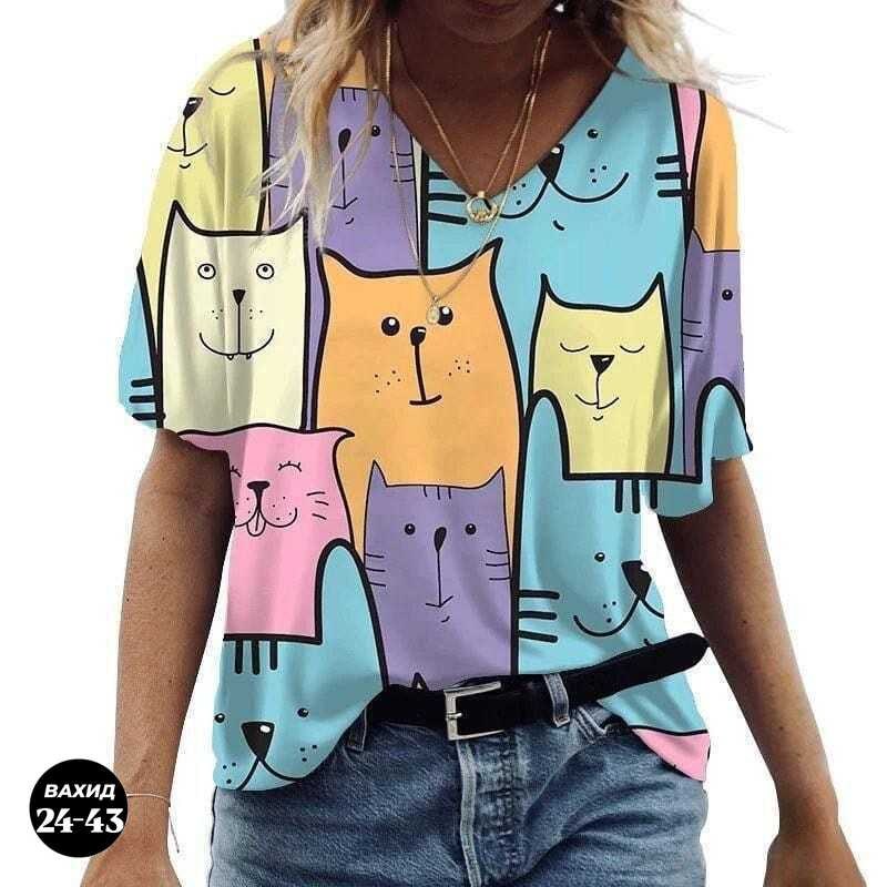женские футболки с принтом,футболки для женщин,футболки женская,футболки женские больших размеров,футболка женская кот