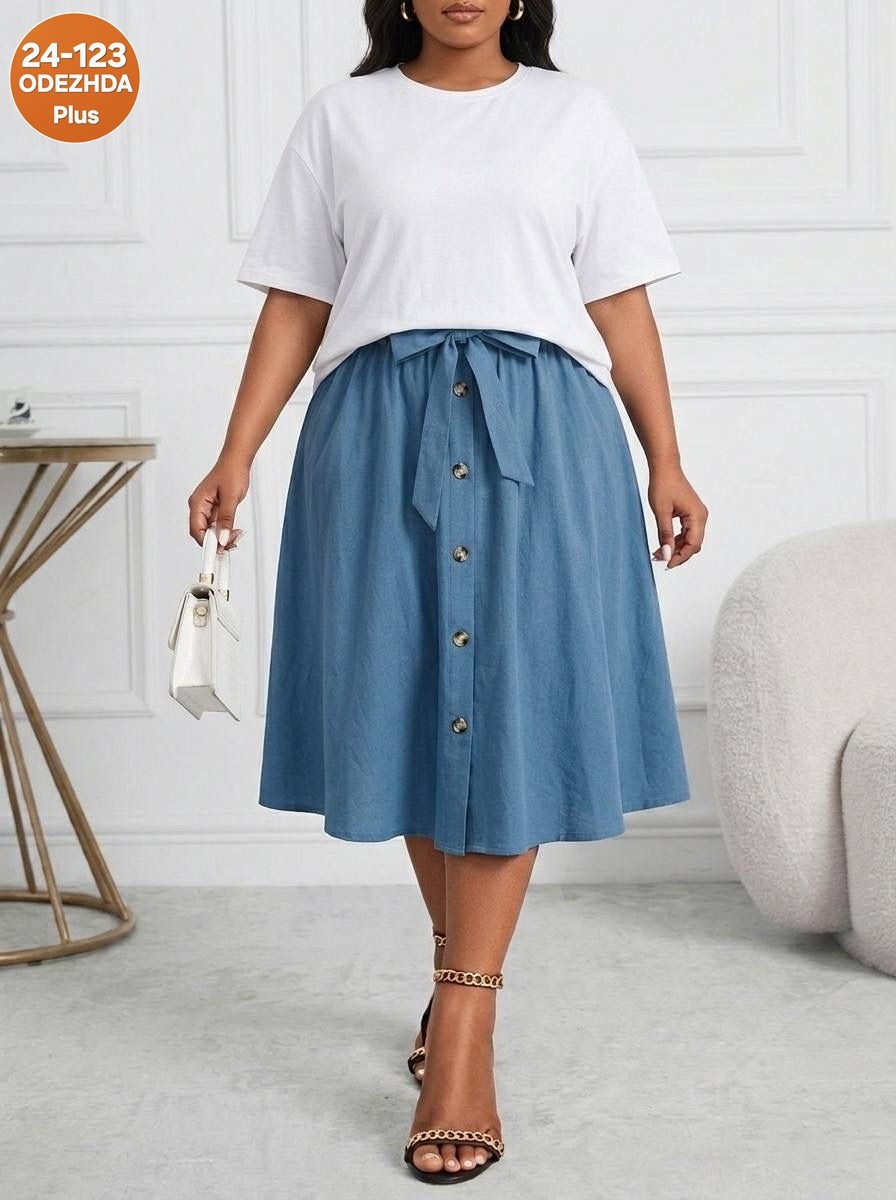 джинсовая юбка,юбка джинсовая макси плюс сайз,юбка женская,юбка,юбка миди