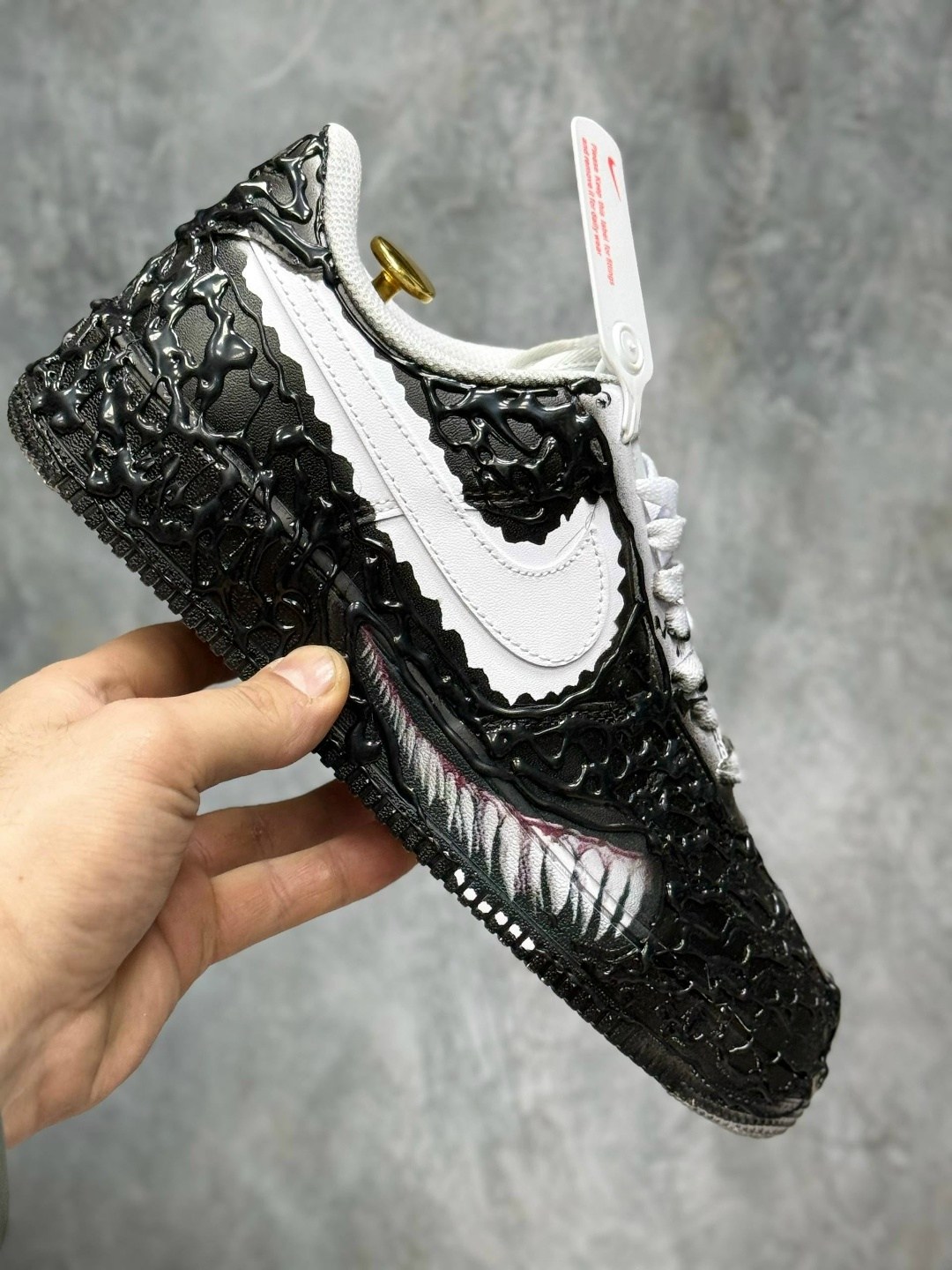 кроссовки найк веном,кроссовки,nike airforce 1 venom customize shoes,кроссовки nike,nike air force 1