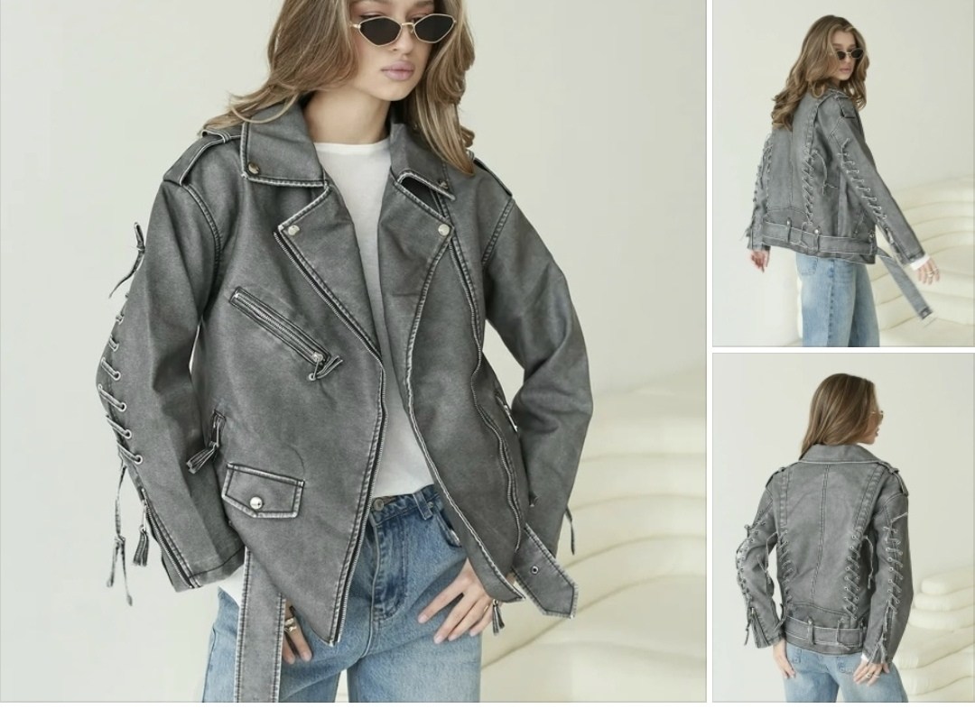 косуха серая винтажная куртка кожаная оверсайз aftfbasic,косуха винтажная куртка кожаная oversize серая monyken,косуха винтажная куртка кожаная oversize серая mony,косуха оверсайз кожаная куртка,косух