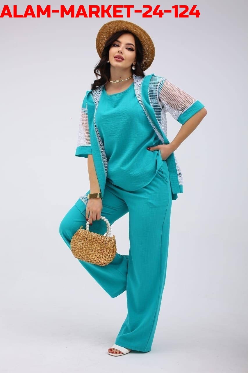 костюм женский,брючный костюм из прошвы,костюм тройка брючный летний,костюм женский тройка,костюм женский летний брючный