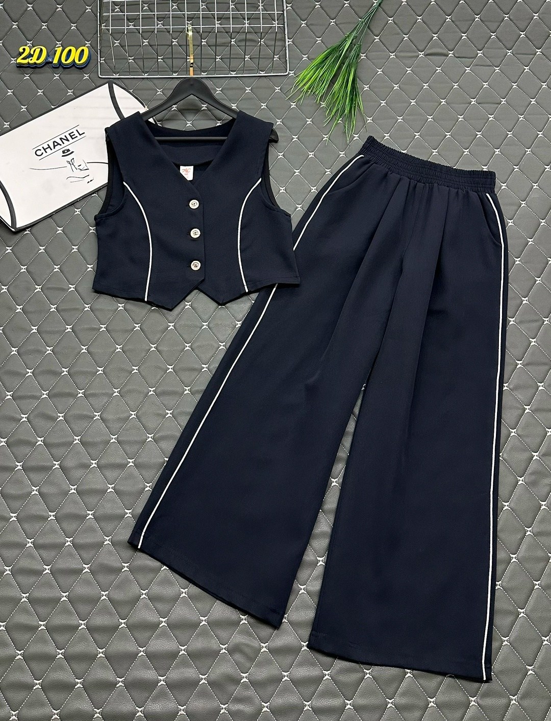 костюм-двойка школьный (жилет, брюки) для девочек,школьный брючный костюм,школьный костюм двойка с брюками палаццо и жилетом sheng yuan fashion,костюм для девочки брючный школьная форма,школьный брючн