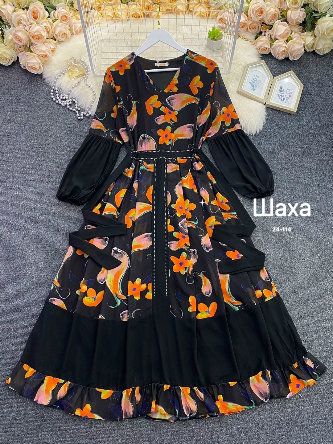 женское платье с принтом,женское длинное платье с принтом,платья женские длинные,богемное платье с принтом,женское платье с длинными рукавами