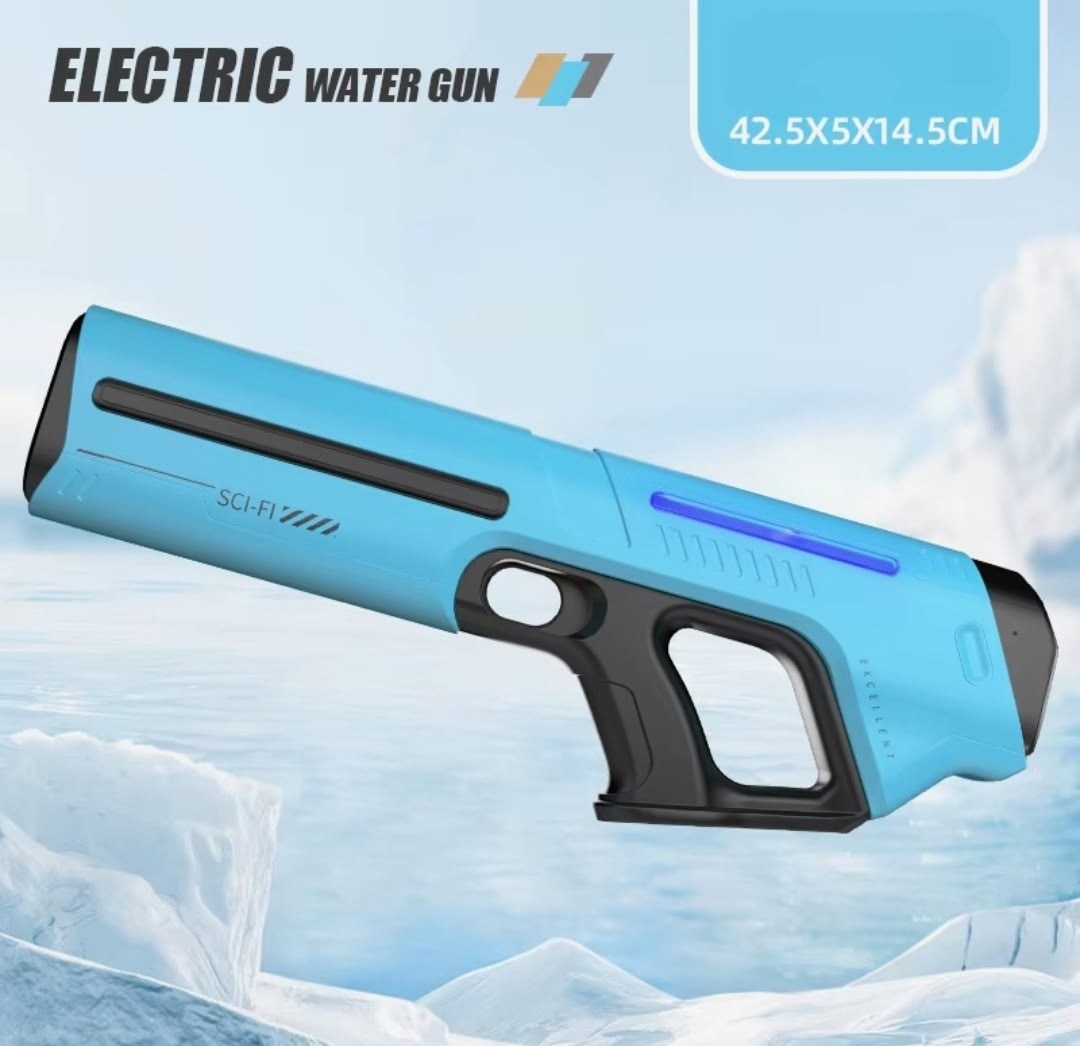 автоматический электрический водяной пистолет,электрический водяной пистолет,водяной пистолет автоматический,импульсный водяной пистолет,водяной пистолет большой