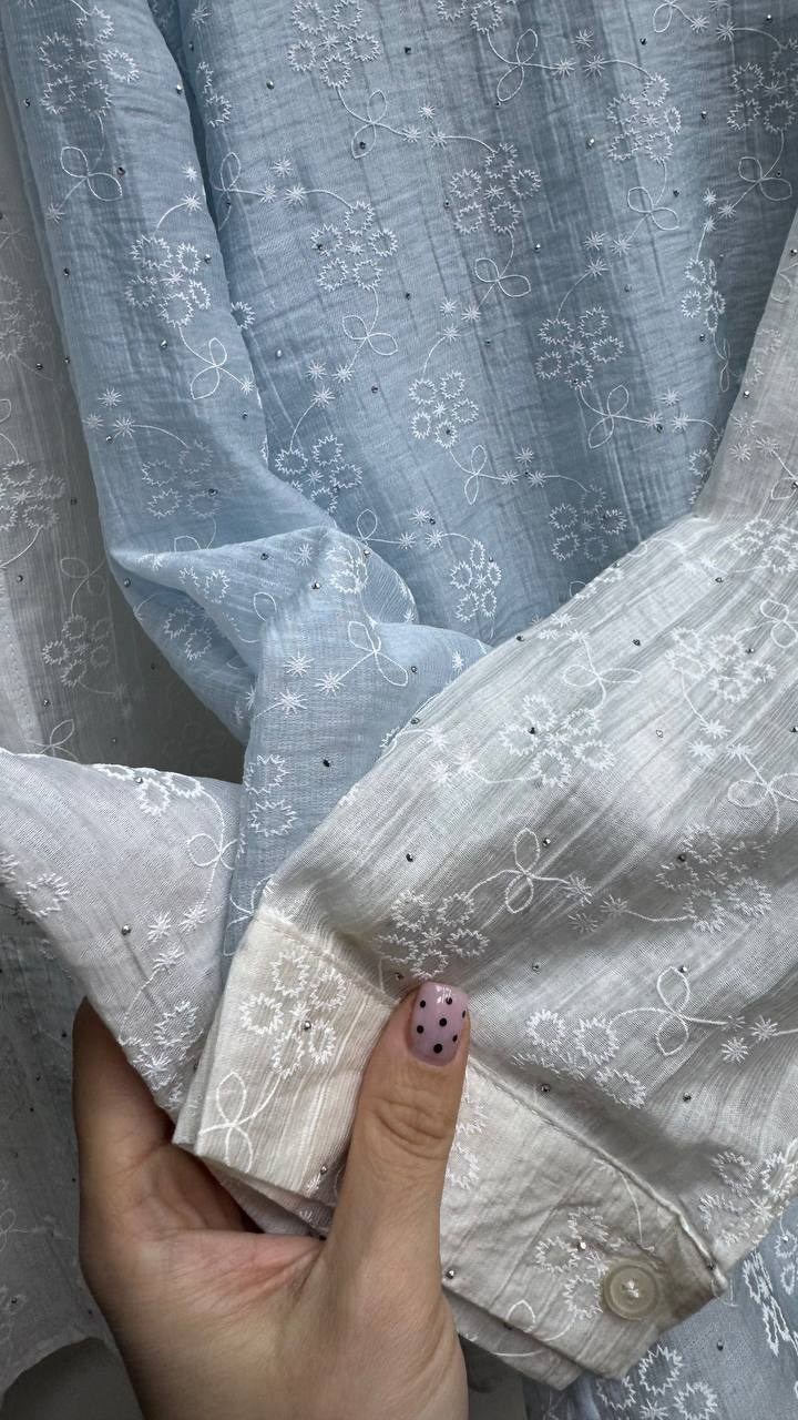 женская рубашка,рубашка хлопок,рубашка,рубашка со стразами,женская блузка