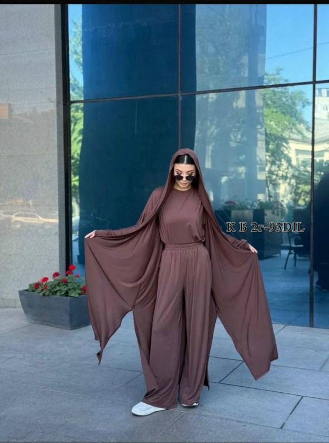 мусульманские комплекты,мусульманские костюмы,костюм тройка женский,мусульманская абая,костюм с капюшоном и брюками erdalis