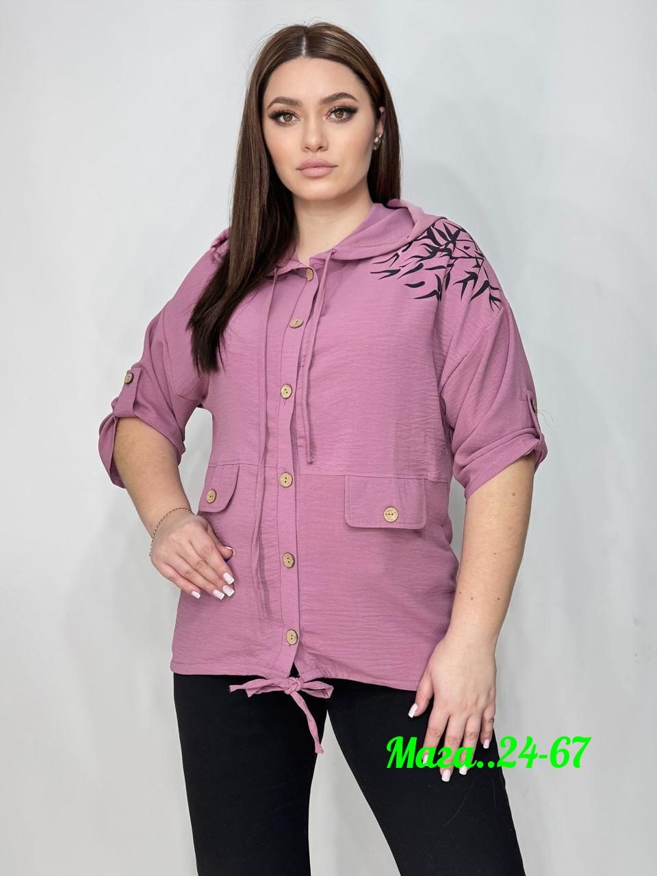 легкая женская блузка,кофта женская,блузка с капюшоном,туника нарядная,женские блузки больших размеров